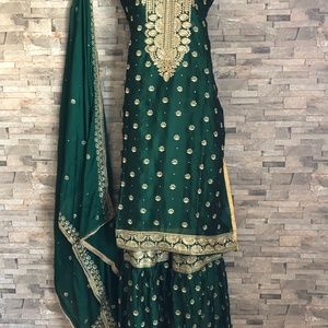 New Designer Indian/Pakistani Sharara Style Salwar
